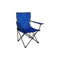 Zenithen Extra Large Self Enclosing Quad Chair with Cloth Hook & Eye; Blue & Red 245911